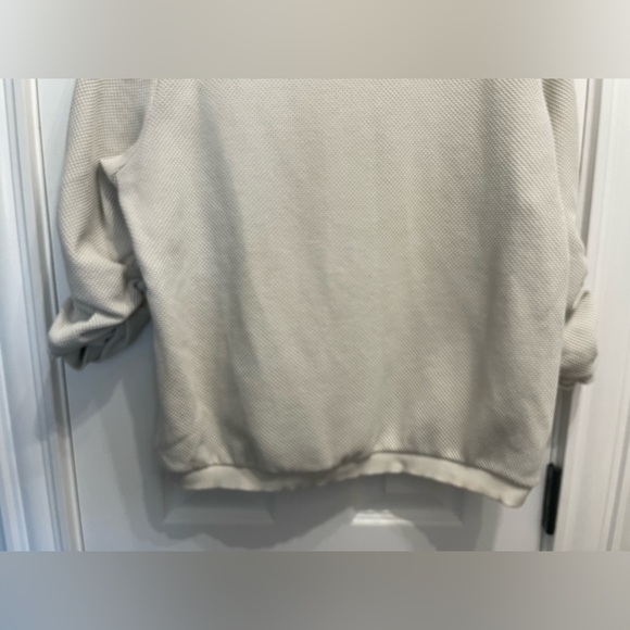 Yest Women’s Olvin Sweater Waffle Textured Knit Pattern 3/4 Sleeve Size 12 Sand - Picture 9 of 11